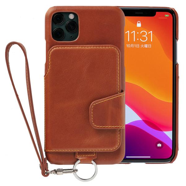 トーモ RAKUNI Leather Case for iPhone 11 Pro Max rak-19ipl-car キャラメルブラウン |  | 01