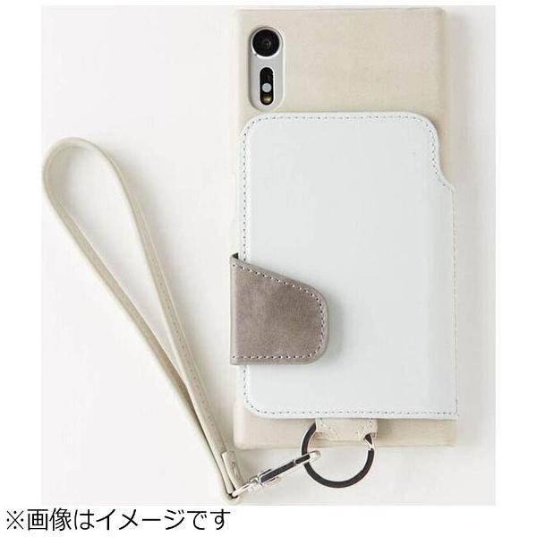 トーモ Xperia XZs / Xperia XZ用　RAKUNI Leather Case with Strap　ストーン　RAK-XpXZs-stn 【864】 |  | 01