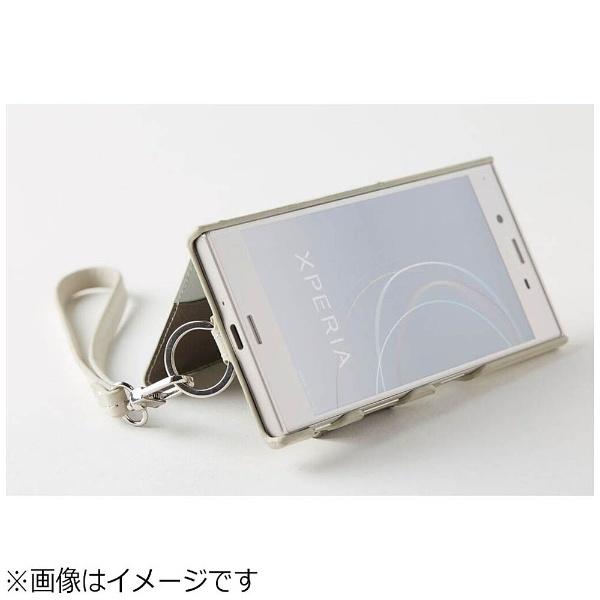 トーモ Xperia XZs / Xperia XZ用　RAKUNI Leather Case with Strap　ストーン　RAK-XpXZs-stn 【864】 |  | 05