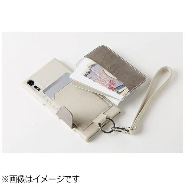トーモ Xperia XZs / Xperia XZ用　RAKUNI Leather Case with Strap　ストーン　RAK-XpXZs-stn 【864】 |  | 06