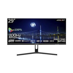 JAPANNEXT USB-C接続 PCモニター   JN-IPS291WFHDR-C65W ［29型 /UltraWide FHD(2560×1080） /ワイド /480Hz］ 【864】 | 