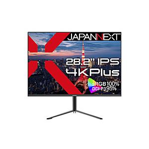 JAPANNEXT PCモニター JN-282IPS4KP ［28.2型 /4K+(3840×2560