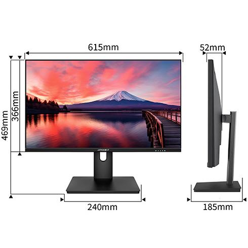 JAPANNEXT USB-C対応 PCモニター   JN-IPS273UHDR-C65W ［27型 /4K(3840×2160） /ワイド］ 【864】 |  | 09