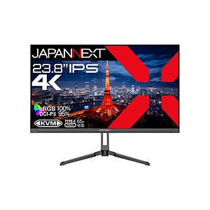JAPANNEXT USB-C接続 PCモニター   JN-IPS2380UHDR-C65W ［23.8型 /4K(3840×2160） /ワイド /60Hz］ | 