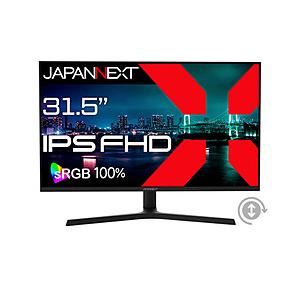 JAPANNEXT PCモニター JN-IPS315F-HSP ［31.5型 /フルHD(1920×1080