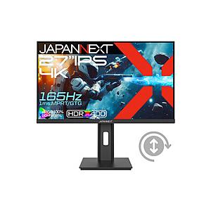 JAPANNEXT JN-IPS27G165U-HSP ゲーミングモニター   ［27型 /4K(3840×2160） /ワイド］ | 