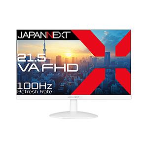 JAPANNEXT PCモニター  ホワイト JN-V215F2-W ［21.5型 /フルHD(1920×1080) /ワイド］ | 