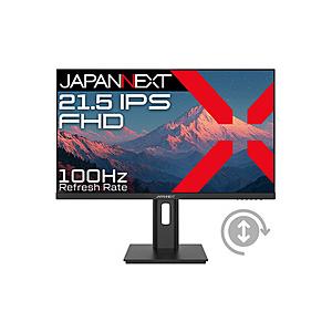 JAPANNEXT PCモニター   JN-IPS215F2-HSP ［21.5型 /フルHD(1920×1080) /ワイド /100Hz］ | 