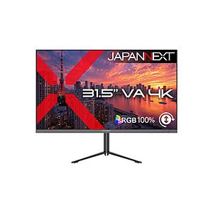 JAPANNEXT PCモニター   JN-V315U2-HSP ［31.5型 /4K(3840×2160） /ワイド /60Hz］ | 