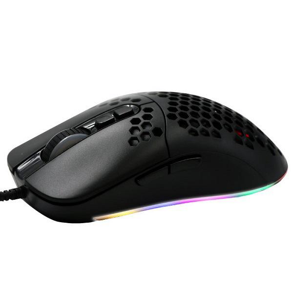 アオテック ゲーミングマウス RGB ブラック AOK-MS1004RGB-BK ［光学式 /有線 /7ボタン /USB］ | 