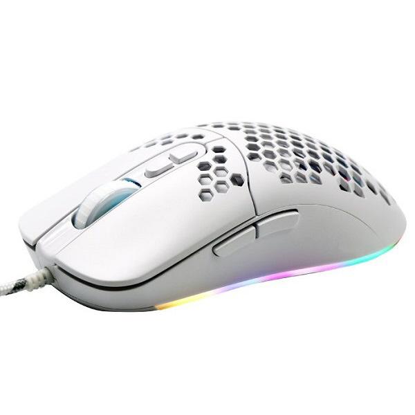 アオテック ゲーミングマウス RGB ホワイト AOK-MS1004RGB-WH ［光学式 /有線 /7ボタン /USB］ | 