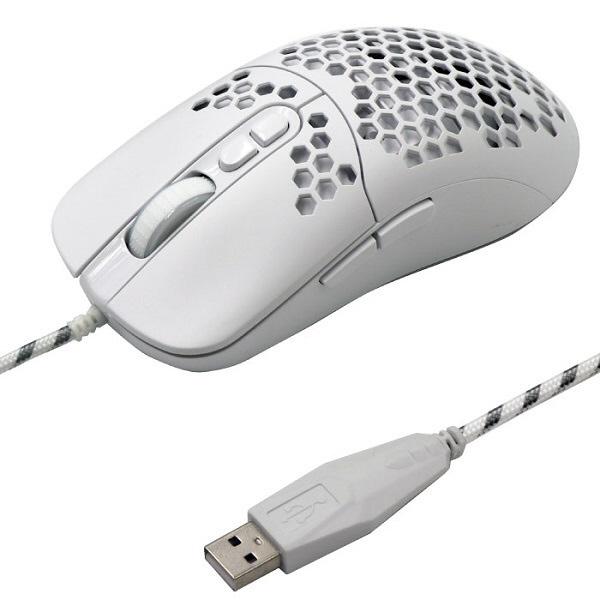 アオテック ゲーミングマウス RGB ホワイト AOK-MS1004RGB-WH ［光学式 /有線 /7ボタン /USB］ |  | 02