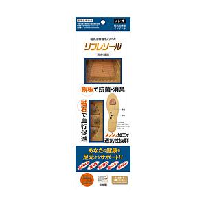 シーアンドケイ メンズ インソール リフレソール 3層(フリーサイズ：24.5cm〜28.0cm/ベージュ） 102M3S | 