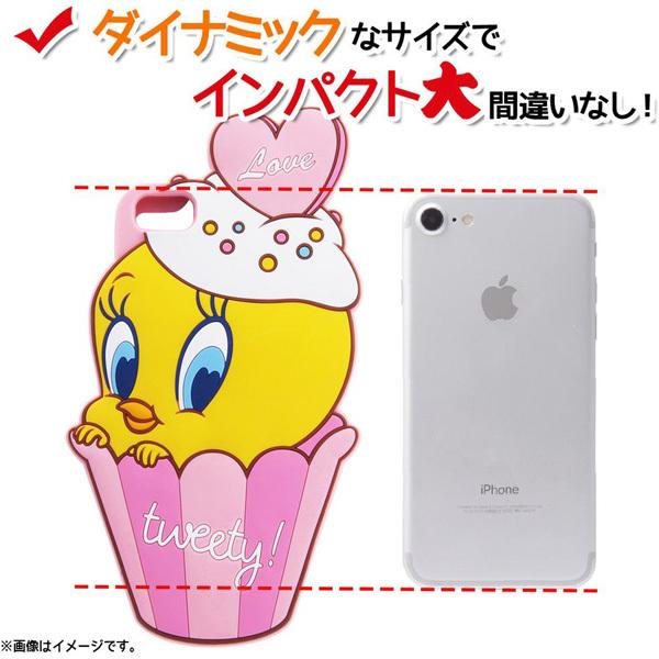 INGREM iPhone8/7/6s/6（4.7）シリコンケース ダイカット トゥイーティー　IN-WP7S6DC1/TW | ingrem | 02