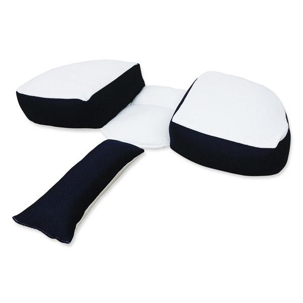 生毛工房 さかい式ストレートネック快眠まくら(28×70cm) ストレッチクッション付き |  | 01