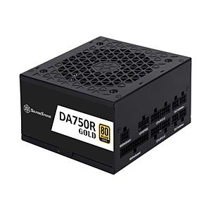 Silver Stone PC電源 DA750R Gold ブラック SST-DA750R-GM ［750W /ATX /Gold］ | 