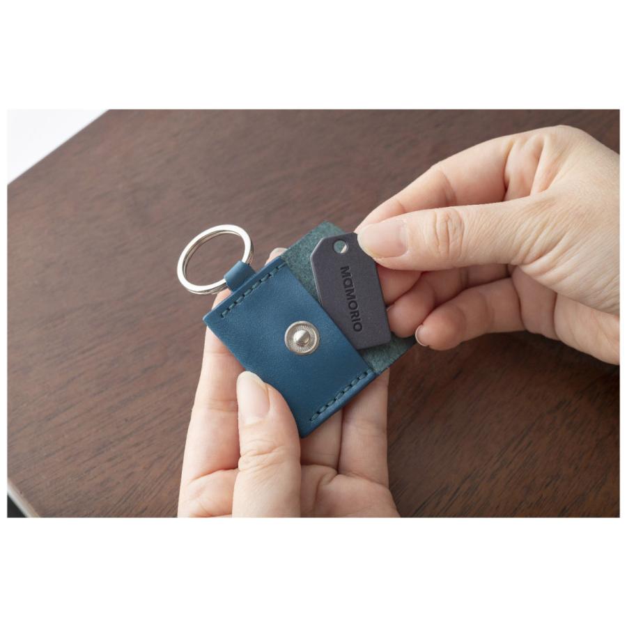 MAMORIO MAMORIOレザーチャーム  ネイビーブルー MAMLZ-C-001-NB |  | 04