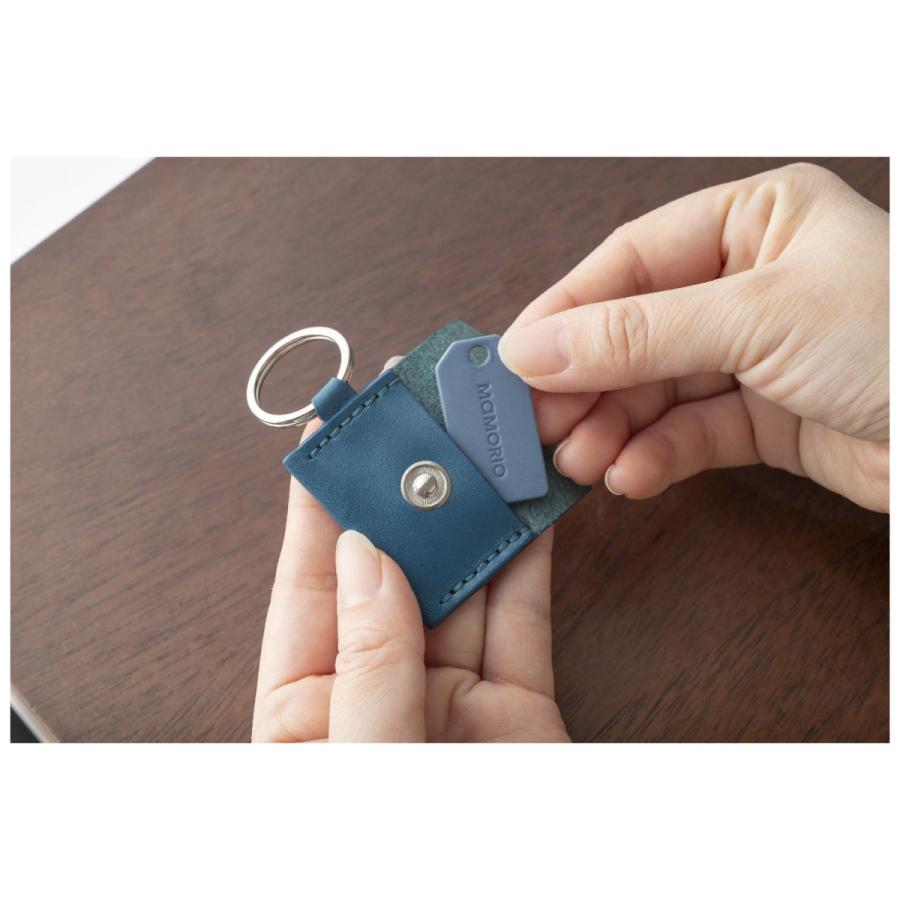 MAMORIO MAMORIOレザーチャーム  ネイビーブルー MAMLZ-C-001-NB |  | 05