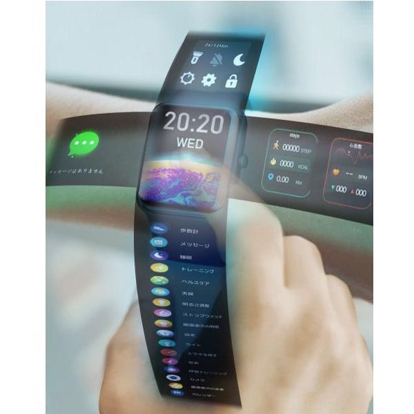 アリアス スマートウォッチ HSシリーズ スクエア Fタイプ  ブルー WW22007BU |  | 02