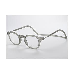 オーケー光学 クリックヴィンテージ（+2.50）  クリアグレー | 