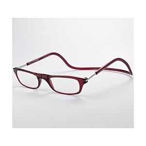 オーケー光学 クリックリーダー（ボルドー/+1.50） | 