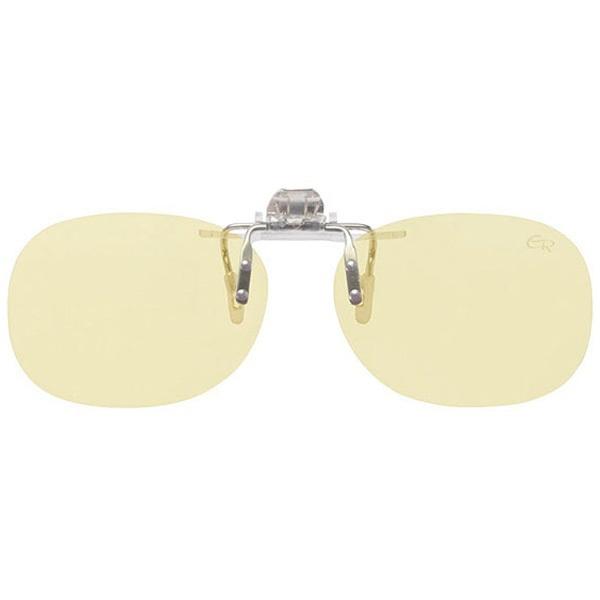 名古屋眼鏡 エロイコナチュレクリップオンタイプ ブルーライトカット（ナチュラルイエロー）NR-27 | ブランド登録なし | 01