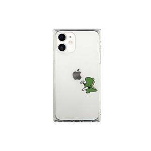 ROA iPhone 12 mini 5.4インチ対応 ソフトスクウェアケース　おしごとザウルス―日曜大工　グリーン 【852】 | 