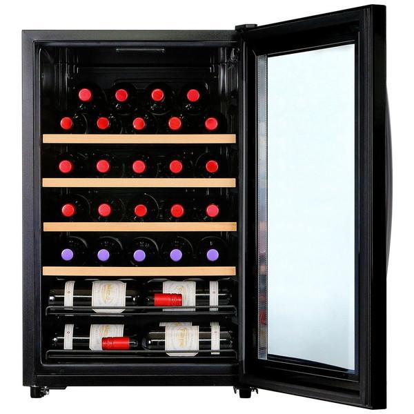 【基本設置料金セット】 デバイスタイル コンプレッサー式30本用ワインセラー   CG-C30W ［30本 /右開き］ 【お届け日時指定不可】 |  | 02