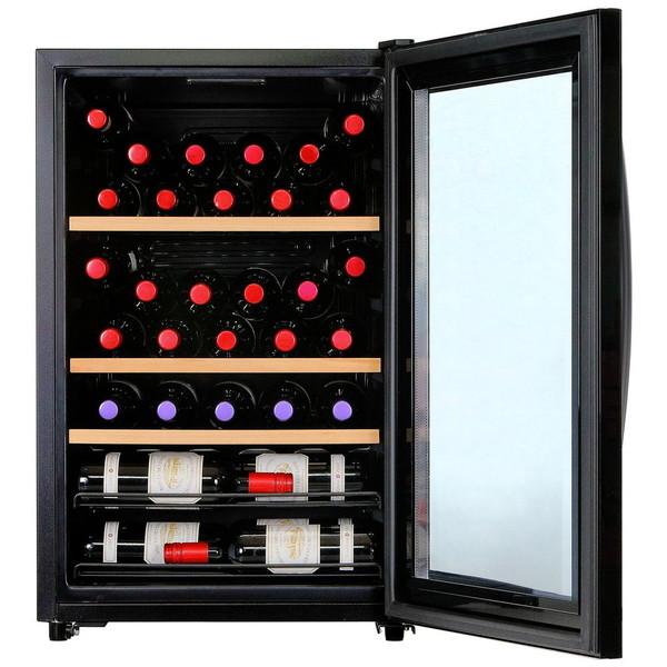 【基本設置料金セット】 デバイスタイル コンプレッサー式30本用ワインセラー   CG-C30W ［30本 /右開き］ 【お届け日時指定不可】 |  | 03