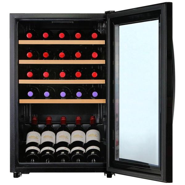 【基本設置料金セット】 デバイスタイル コンプレッサー式30本用ワインセラー   CG-C30W ［30本 /右開き］ 【お届け日時指定不可】 |  | 04