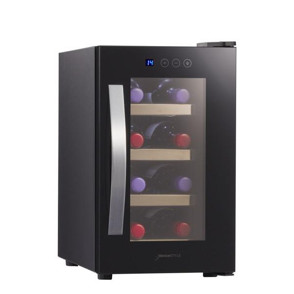 【基本設置料金セット】 デバイスタイル ペルチェ式8本用ワインセラー   CG-P8S-K ［8本 /右開き］ 【お届け日時指定不可】 |  | 01