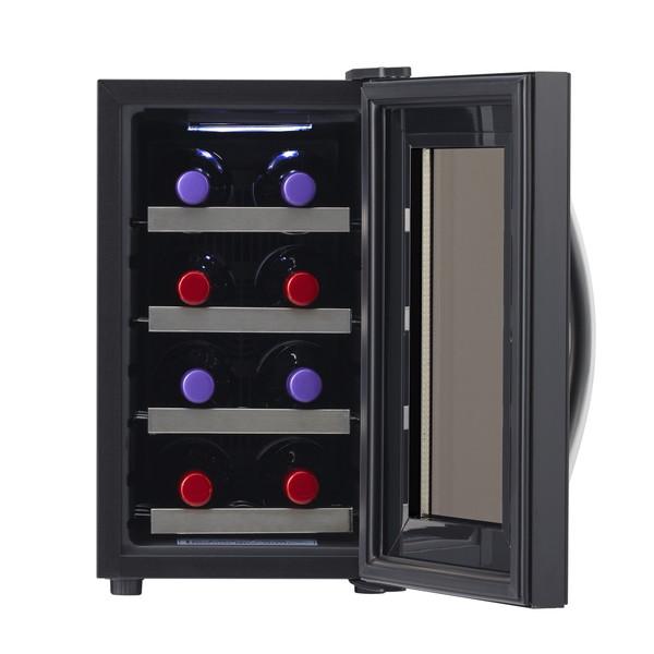 【基本設置料金セット】 デバイスタイル ペルチェ式8本用ワインセラー   CG-P8S-K ［8本 /右開き］ 【お届け日時指定不可】 |  | 02