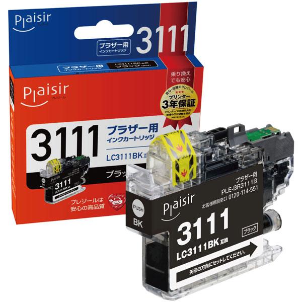 プレジール PLE-BR3111B 互換プリンターインク　ブラザー用 プレジール（ブラザー用） ブラック |  | 01