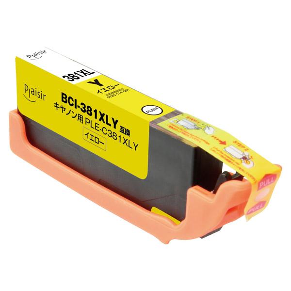 プレジール PLE-C381XLY 互換プリンターインク [キヤノン BCI-381XLY] イエロー |  | 03