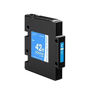 プレジール 互換プリンターインク [リコー GC42CH] Lサイズ シアン PLE-RC42HC | 