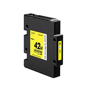 プレジール 互換プリンターインク [リコー GC42YH] Lサイズ イエロー PLE-RC42HY | 