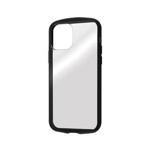 レイアウト iPhone 12/12 Pro 6.1インチ対応 耐衝撃ハイブリッド Puffull ブラック RT-P27CC14/CBM 【864】 | ray-out