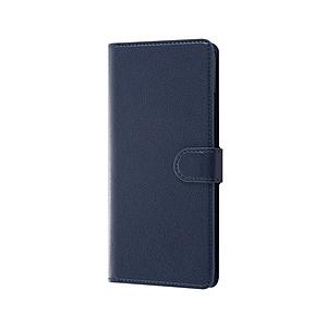 レイアウト Xiaomi Redmi 9T 手帳 シンプル マグネット  ネイビー RT-XR9TELC1/DN 【864】 | ray-out