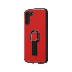 レイアウト Galaxy S21+ 5G 耐衝撃 ProCa+TailRing レッド RT-GS21PAC5/R 【864】 | ray-out
