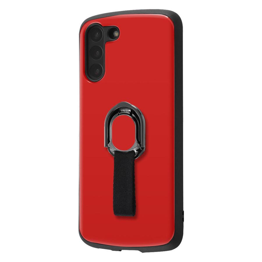 レイアウト Galaxy S21+ 5G 耐衝撃 ProCa+TailRing レッド RT-GS21PAC5/R 【864】 | ray-out | 01