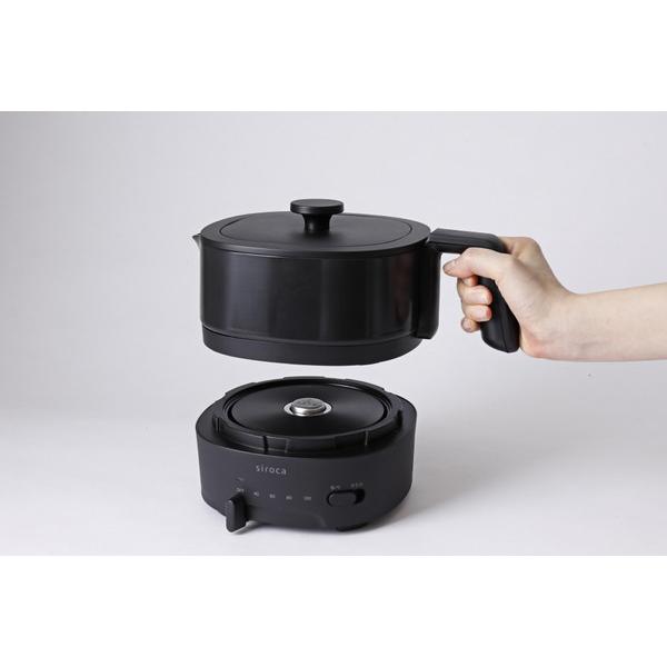 SIROCA おりょうりケトル ちょいなべ ブラック SK-M251(K) ［1.0L］ | siroca | 02
