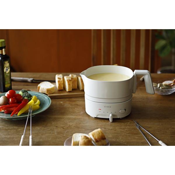 SIROCA おりょうりケトル ちょいなべ アイボリー SK-M251(C) ［1.0L］ [振込不可] | siroca | 03
