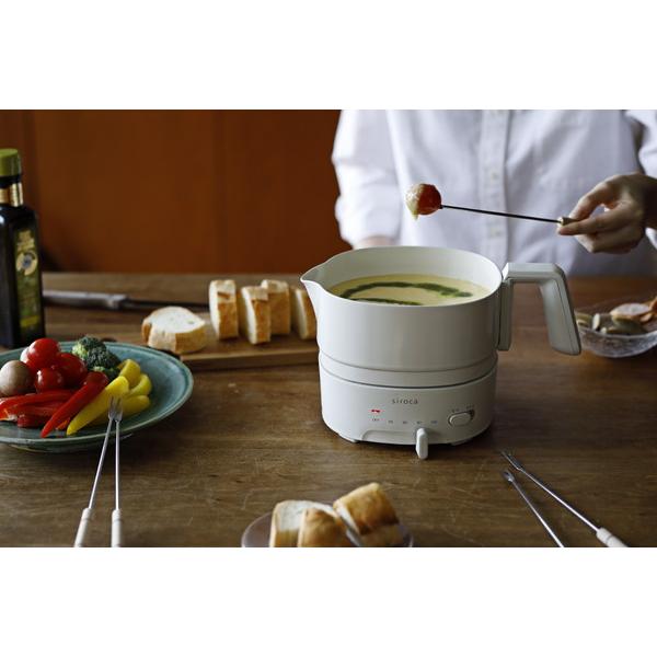 SIROCA おりょうりケトル ちょいなべ アイボリー SK-M251(C) ［1.0L］ [振込不可] | siroca | 05