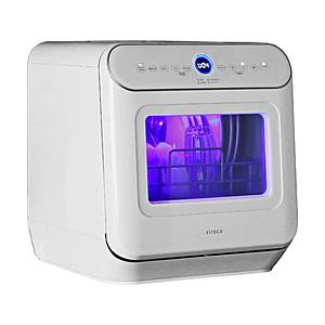 SIROCA 食器洗い乾燥機  ホワイト SS-MU251 ［〜3人用］ 【852】 [振込不可] | siroca