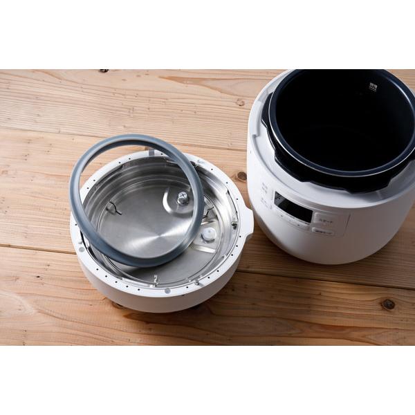 SIROCA 電気圧力鍋 おうちシェフ ホワイト SP-2DF231W | siroca | 10