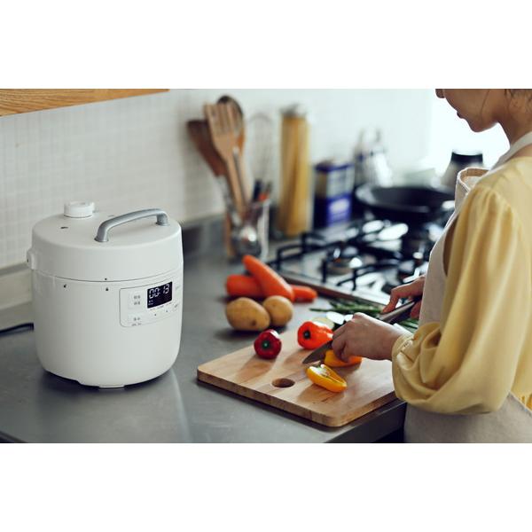 SIROCA 電気圧力鍋 おうちシェフ ホワイト SP-2DF231W | siroca | 08