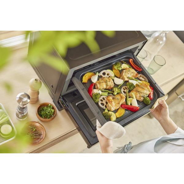 SIROCA おりょうりレンジ ぱりジュワッ  ブラック SX-23G151K ［23L］ 【864】 | siroca | 10