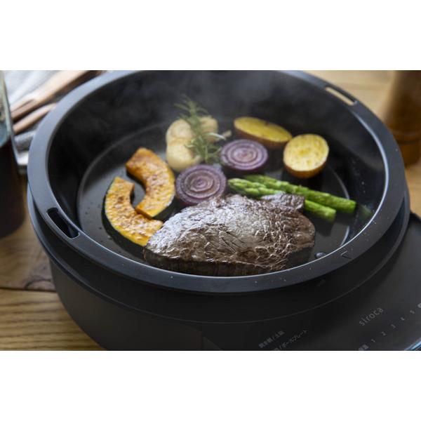 siroca SIROCA おうちいろり SQ-D151(K) [プレート3枚