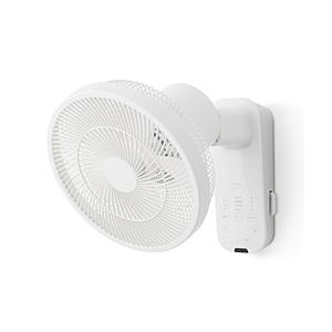 SIROCA 壁掛け扇風機 壁掛けふわビューン  ホワイト SF-W151W ［DCモーター搭載 /リモコン付き］ | siroca
