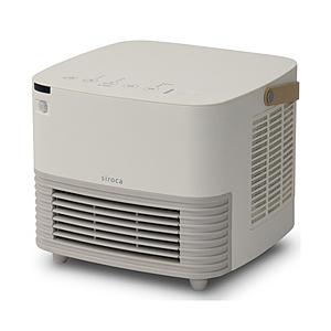 SIROCA セラミックファンヒーター ポカCUBE ホワイト SH-CF251 ［人感センサー付き］ | siroca